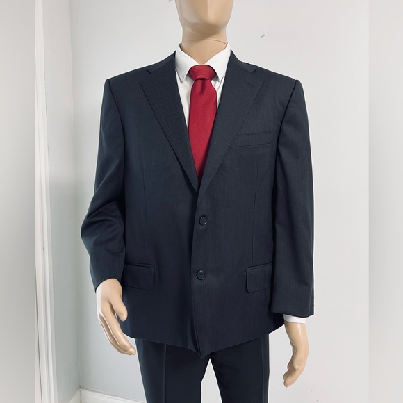 Canali Men's Classic Blue Blazer 44